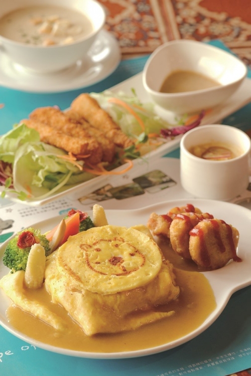 キッズとの会話が弾む、趣向を凝らしたプレートがズラリ!