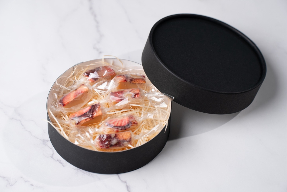 生キャラメルとドライフルーツも好評