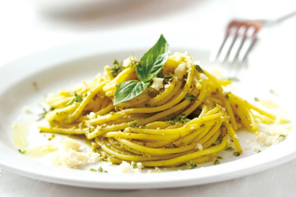 金賞受賞！新感覚の「オリーブ抹茶のパスタ」