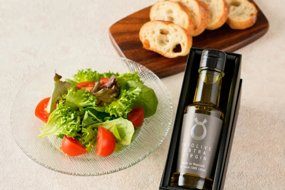 壱岐産オリーブオイルはまさに「飲むオイル」