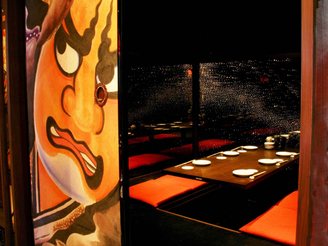 個室居酒屋！品川「霧乃個室 清郎」の魅力①東北三大祭りをテーマにした店内！