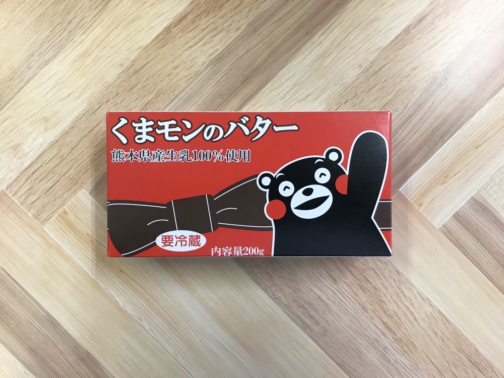 <熊本>くまモンのバター(弘乳舎)