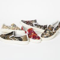 足元で映える京都の伝統工芸「西陣織」の美しさに魅了！ スニーカーブランドの直営店「FUGA 京都嵐山」