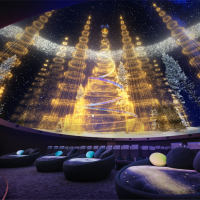 名古屋の都心にある「コニカミノルタプラネタリウム満天NAGOYA」の星空で心を満たすひととき