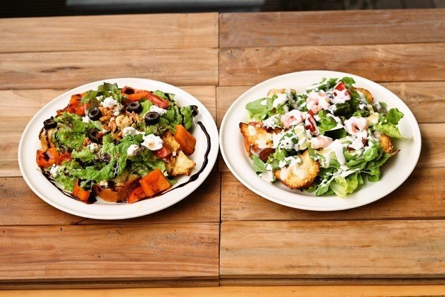 銀座のカフェ「CAFE FREDY」では季節によって異なる食事メニューも提供