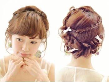 ヘアアレンジもOK♡銀座で3,000円以下のセットサロン特集▶ヘアセット&メイク専門店 Kasumi