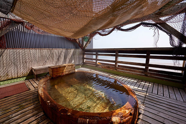 北海道・函館「湯の浜ホテル」の魅力②露天風呂