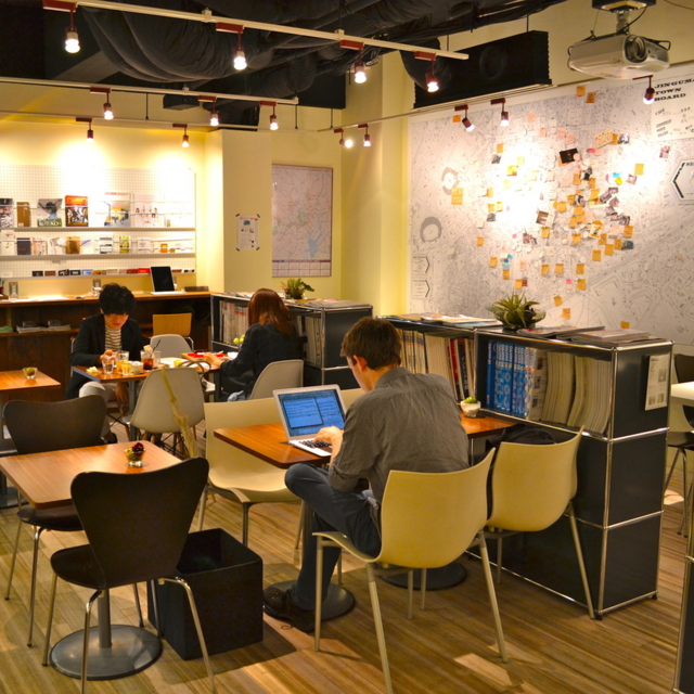 「Wi-Fi＆電源」がある渋谷のおしゃれなカフェ④TOWN DESIGN CAFE
